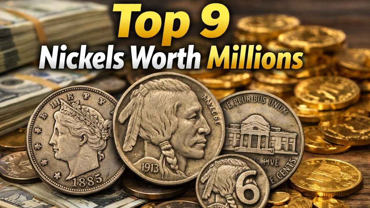 Top 9 Nickels Worth Millions in 2026 – Coins Every Collector Craves