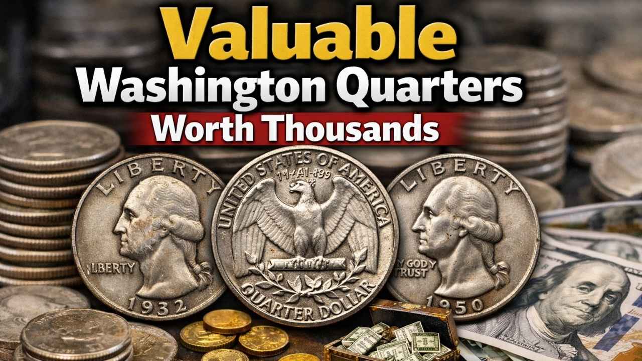 Most Valuable Washington Quarters Worth Thousands – Rare Coin Guide 2026 with Collector Insights