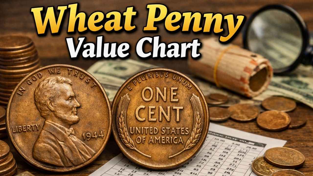 Wheat Penny Value Chart 2026: Rare Dates, Mint Errors and Historical Price Trends